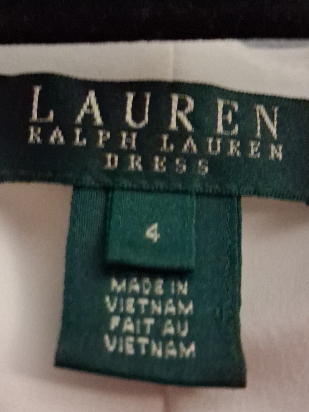 New Ralph Lauren Strapless Cream Draped Cocktail Dress